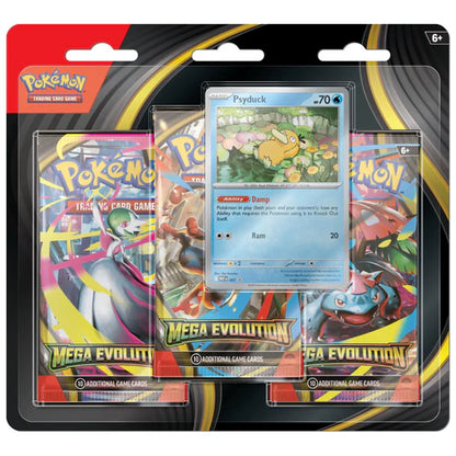 Pokémon Mega Evolution (ME01) 3-Pack Blister
