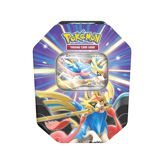 Pokémon - Slashing Legends Zacian ex Tin