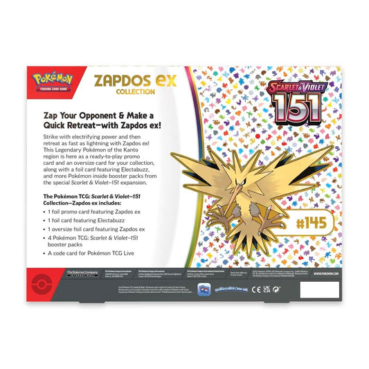Pokémon 151 (SV3,5) Zapdos ex Box
