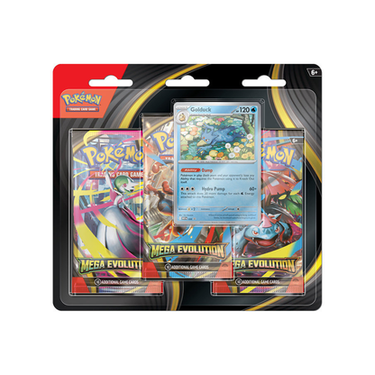 Pokémon Mega Evolution (ME01) 3-Pack Blister