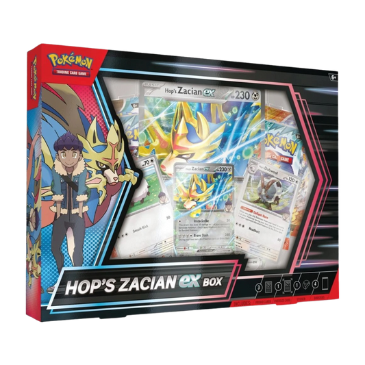 Pokémon: Hop’s Zacian ex Box