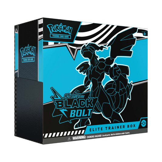 Pokémon Scarlet & Violet Black Bolt (SV10,5) Elite Trainer Box