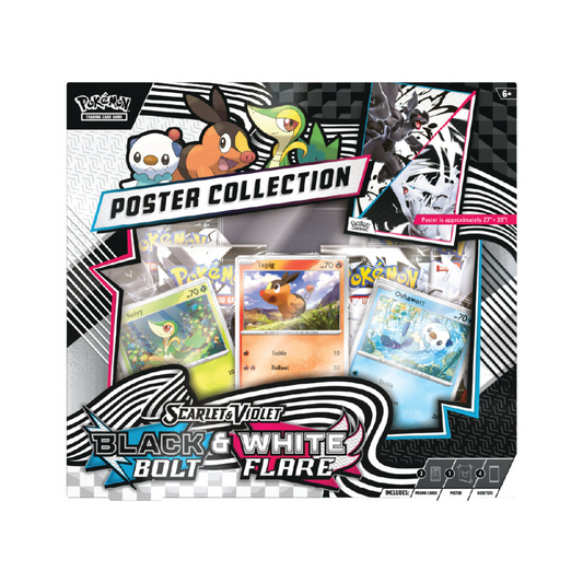 Pokémon  Black Bolt & White Flare (SV10,5) - Unova Poster Collection